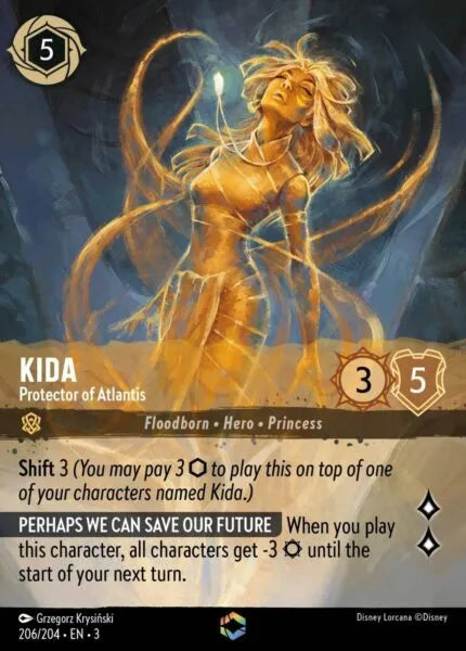 Kida - Protector of Atlantis 206/204 EN-3 EnergyBreathing Kida - Protector of Atlantis 206/204 EN-3 EnergyBreathing