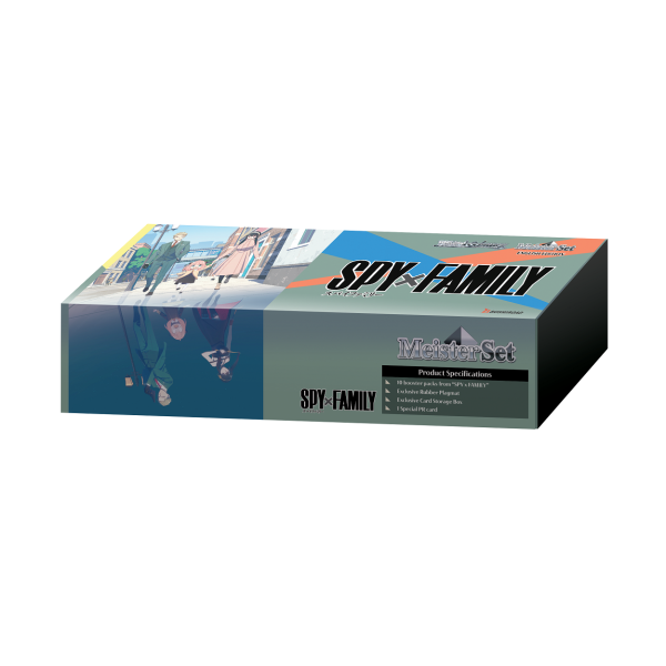 Weiss Schwarz! Spy X Family Meister Set - Playmat Deck Box - English