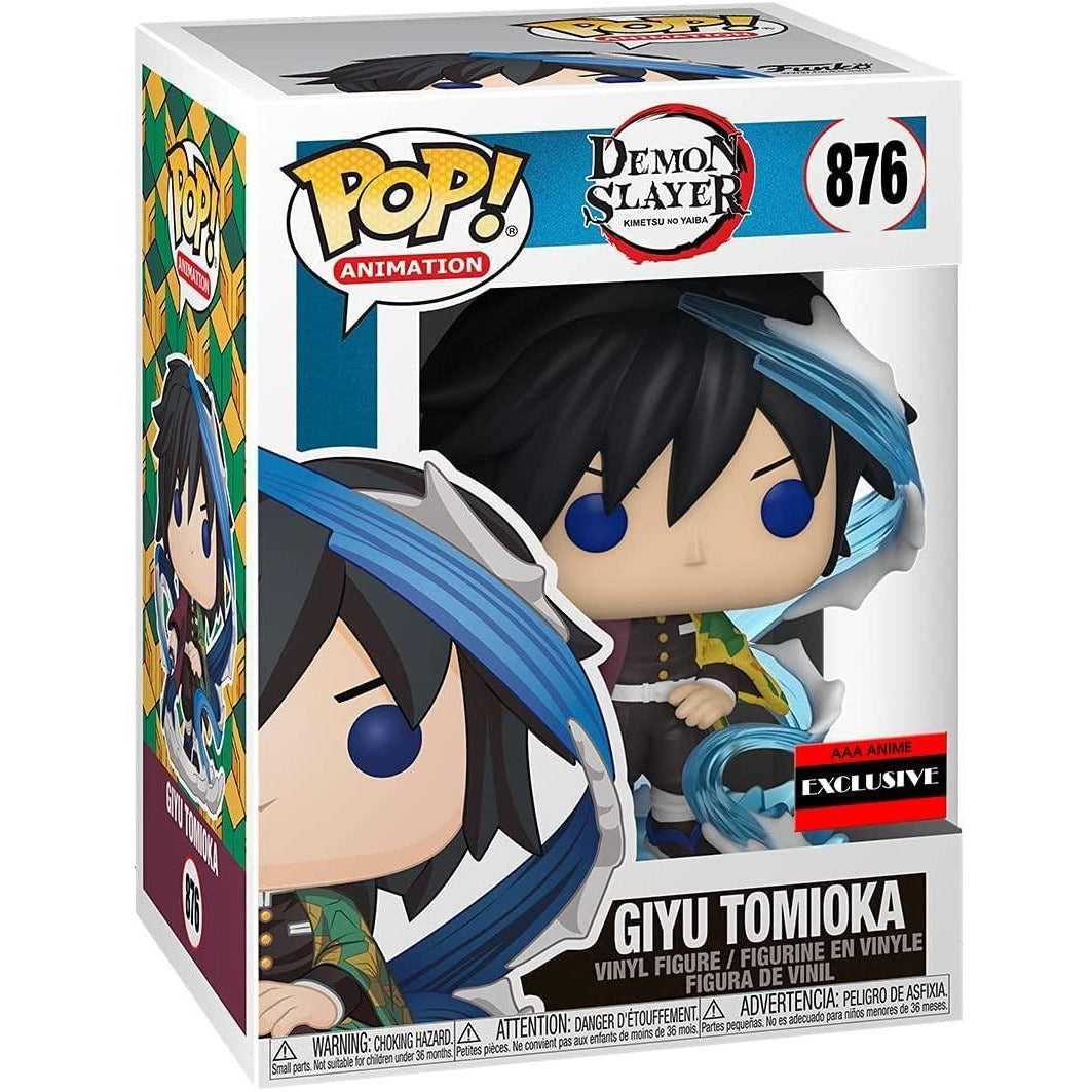 Funko POP! #876 Demon Slayer Giyu Tomioka Pop! Vinyl Figure - AAA Anime Exclusive