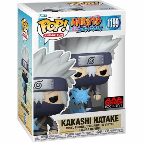 Funko POP! #1199 Naruto: Shippuden - Young Kakashi Hatake Chidori Glow-in-the-Dark AAA Anime Exclusive