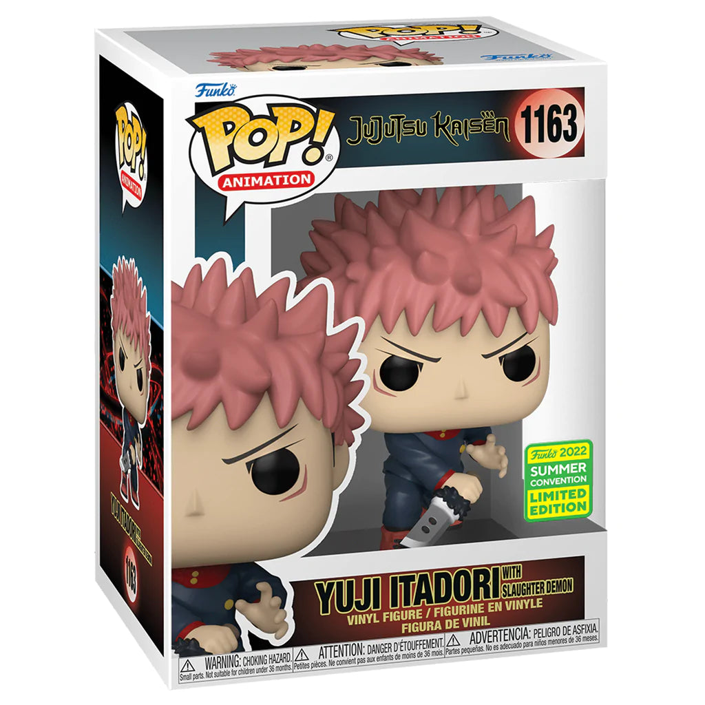 Funko POP! #1163 Yuji Itadori with Slaughter Demon - Summer Convention Limited Edition