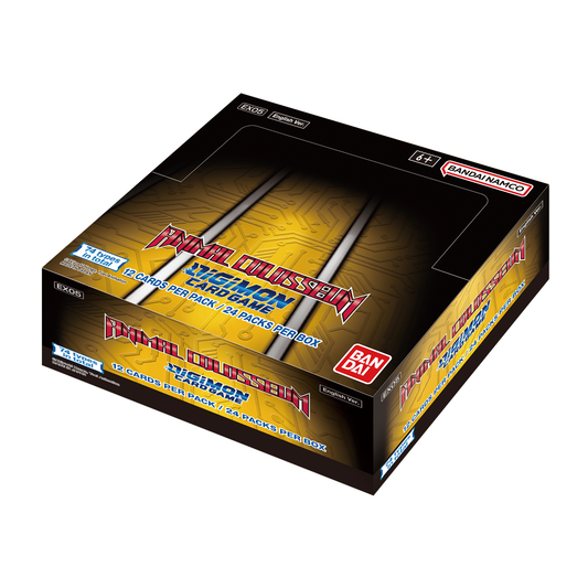 digimon bt5 booster box Bandai - English TCG V1.5 Core - 24 Packs The Booster Display contains 24 Booster packs with 12 cards each Digimon Booster Box EnergyBreathing