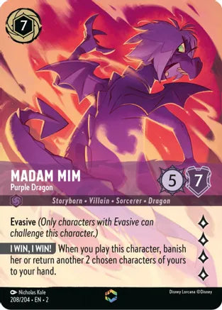 Madam Mim - Purple Dragon 208/204 EN-2
