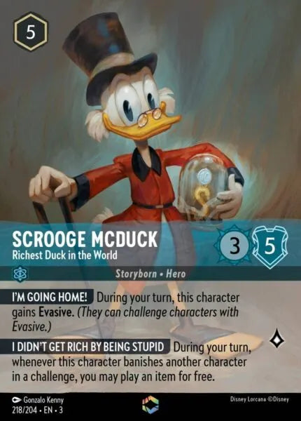Scrooge McDuck - Richest Duck in the World 218/204 EN-3
